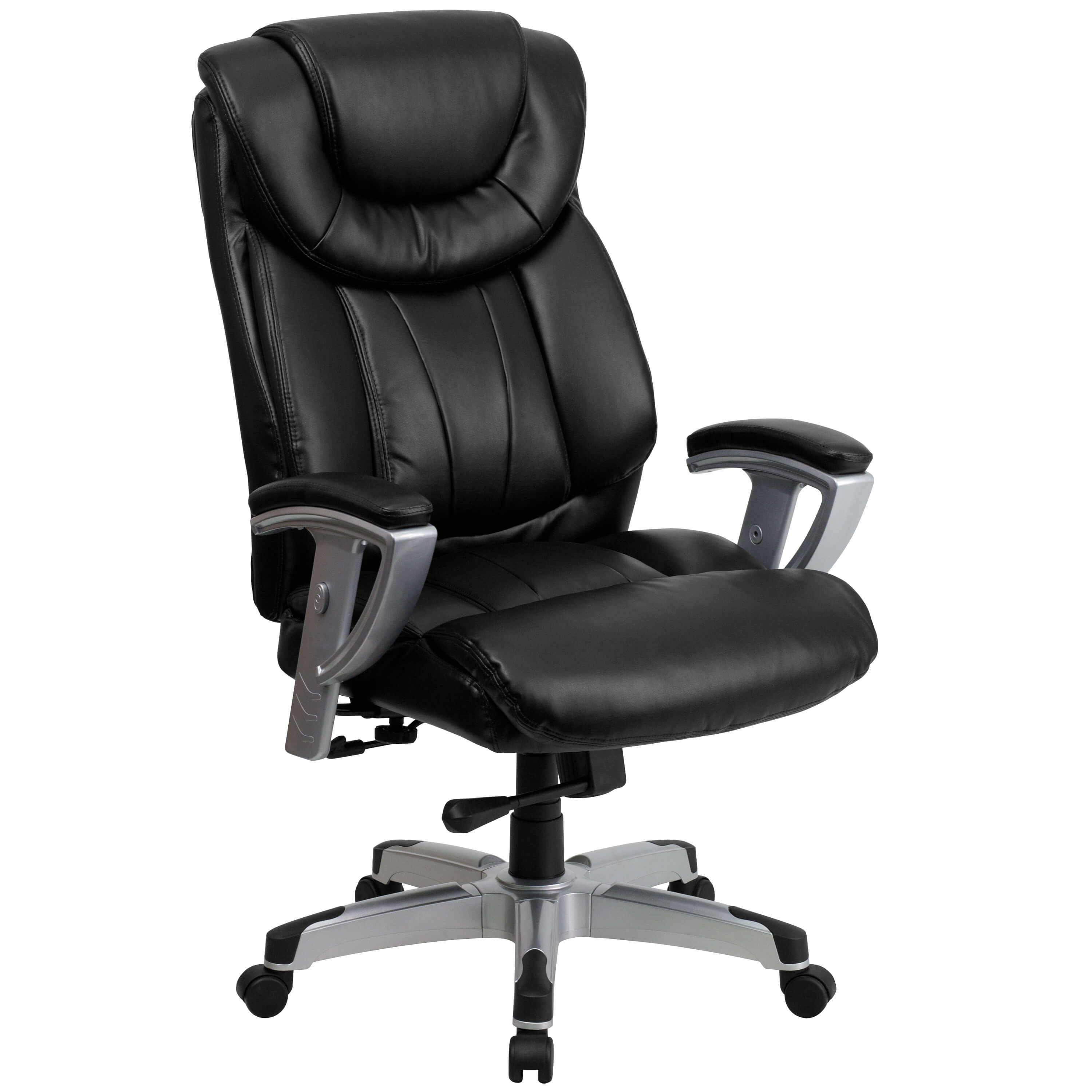 Big and tall executive office chairs CUB GO 1534 BK LEA GG ALF