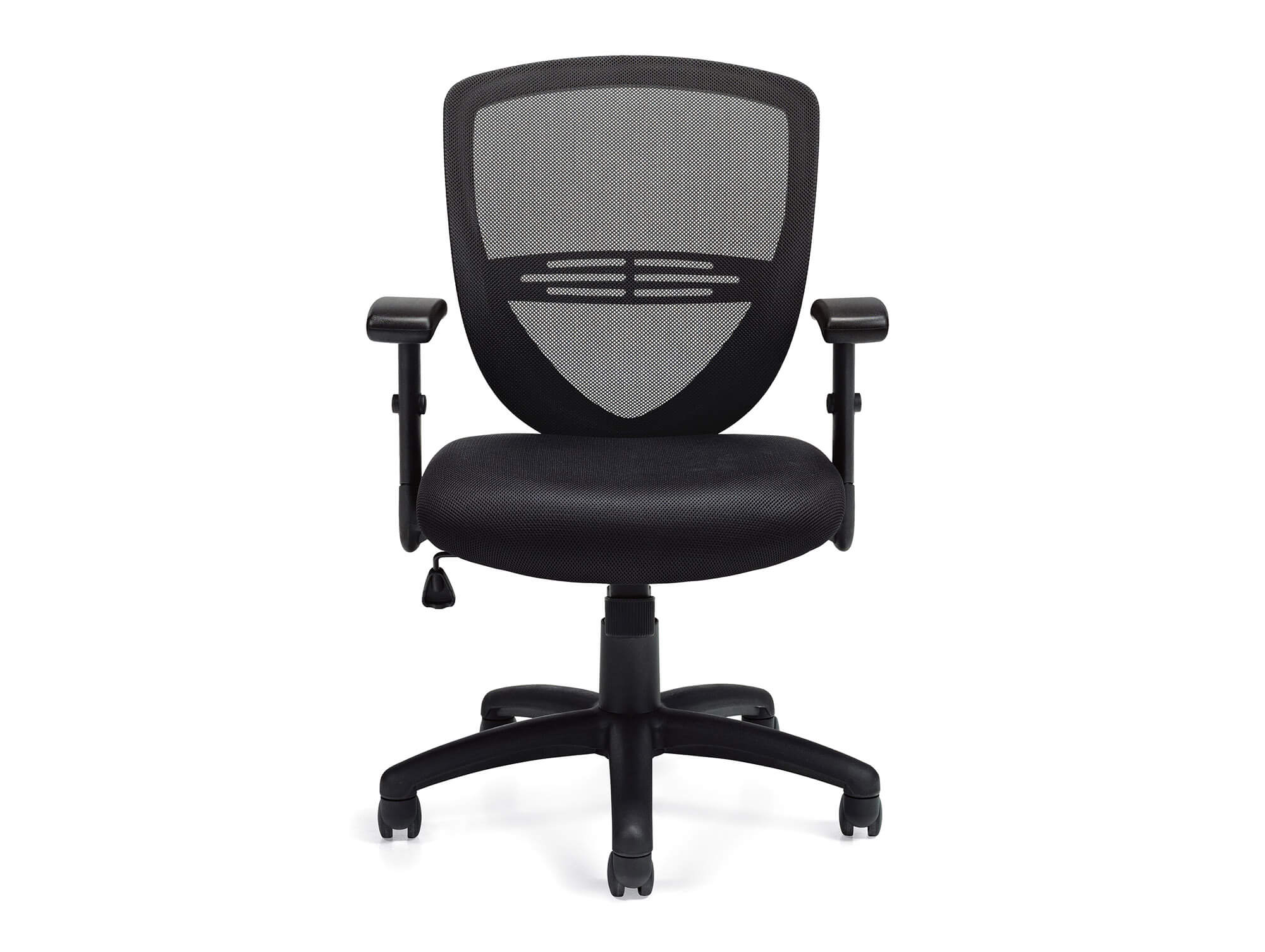 Mesh desk chair front