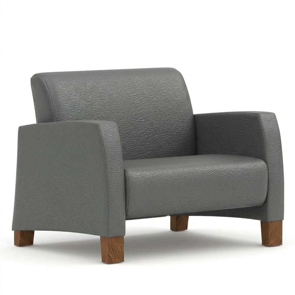 Bariatric lounge chair cool grey
