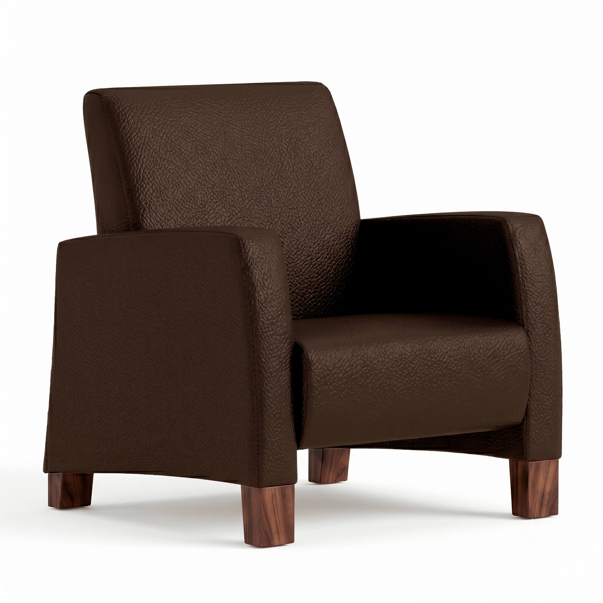 Curaform upholstered arms Dark Chocolate
