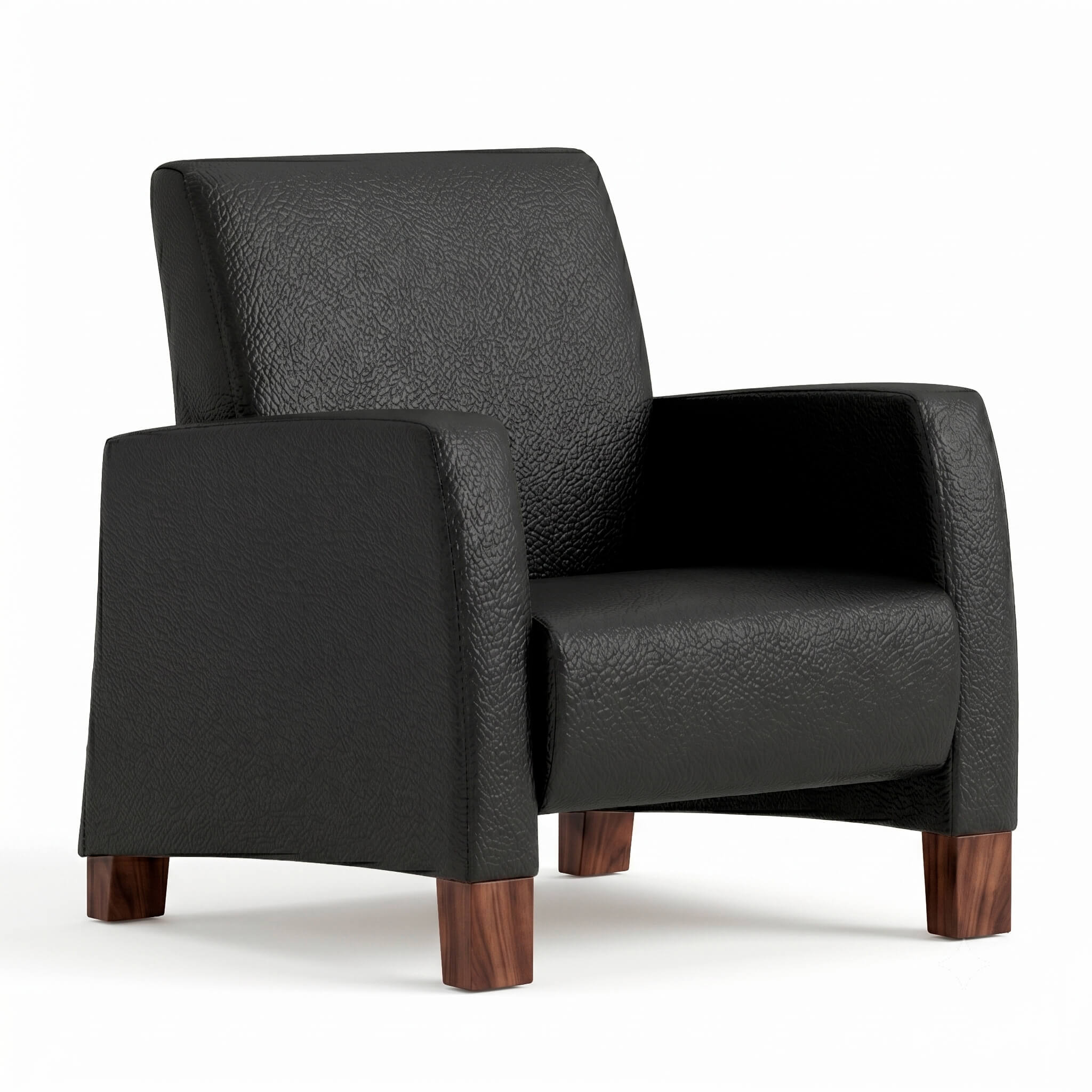 Curaform upholstered arms black