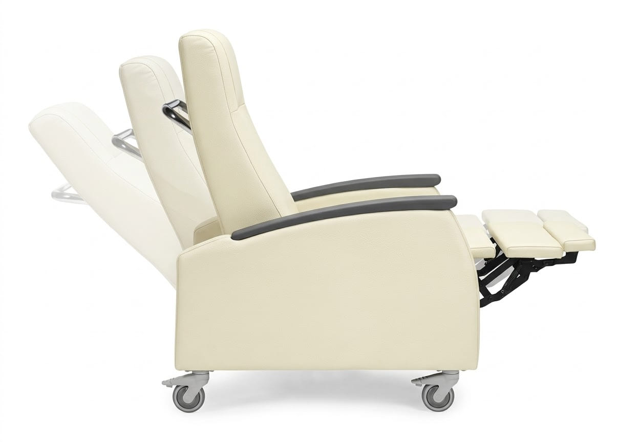 Dynacure motion recliner casters movement