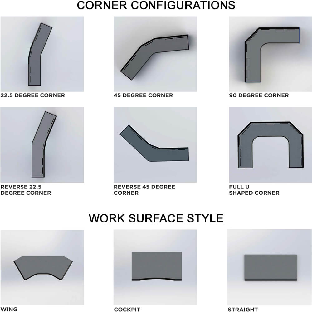Control console furniture static shapes 00
