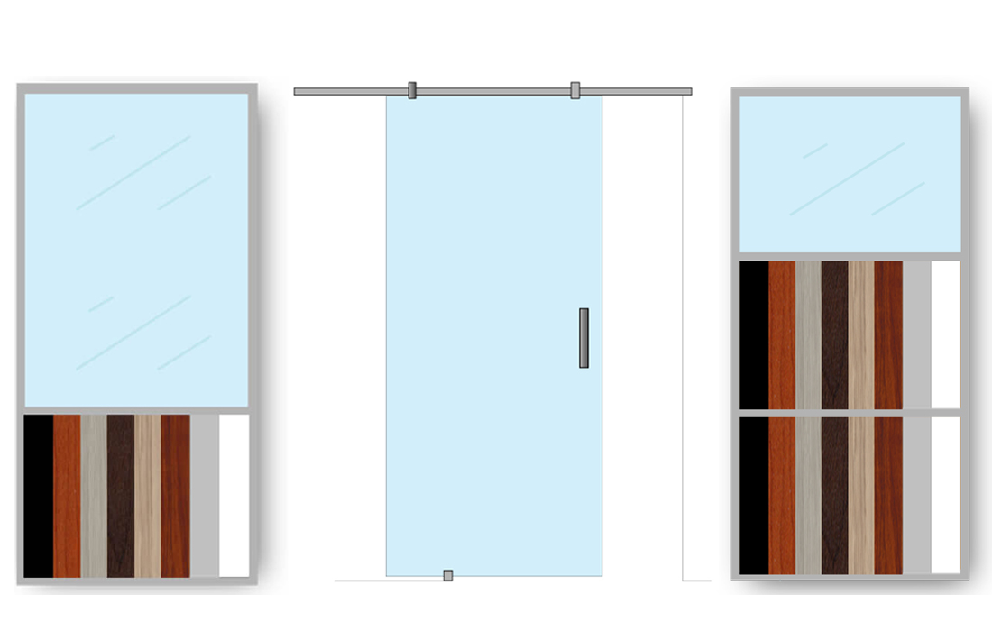 Glass wall systems glass panel office parts 30