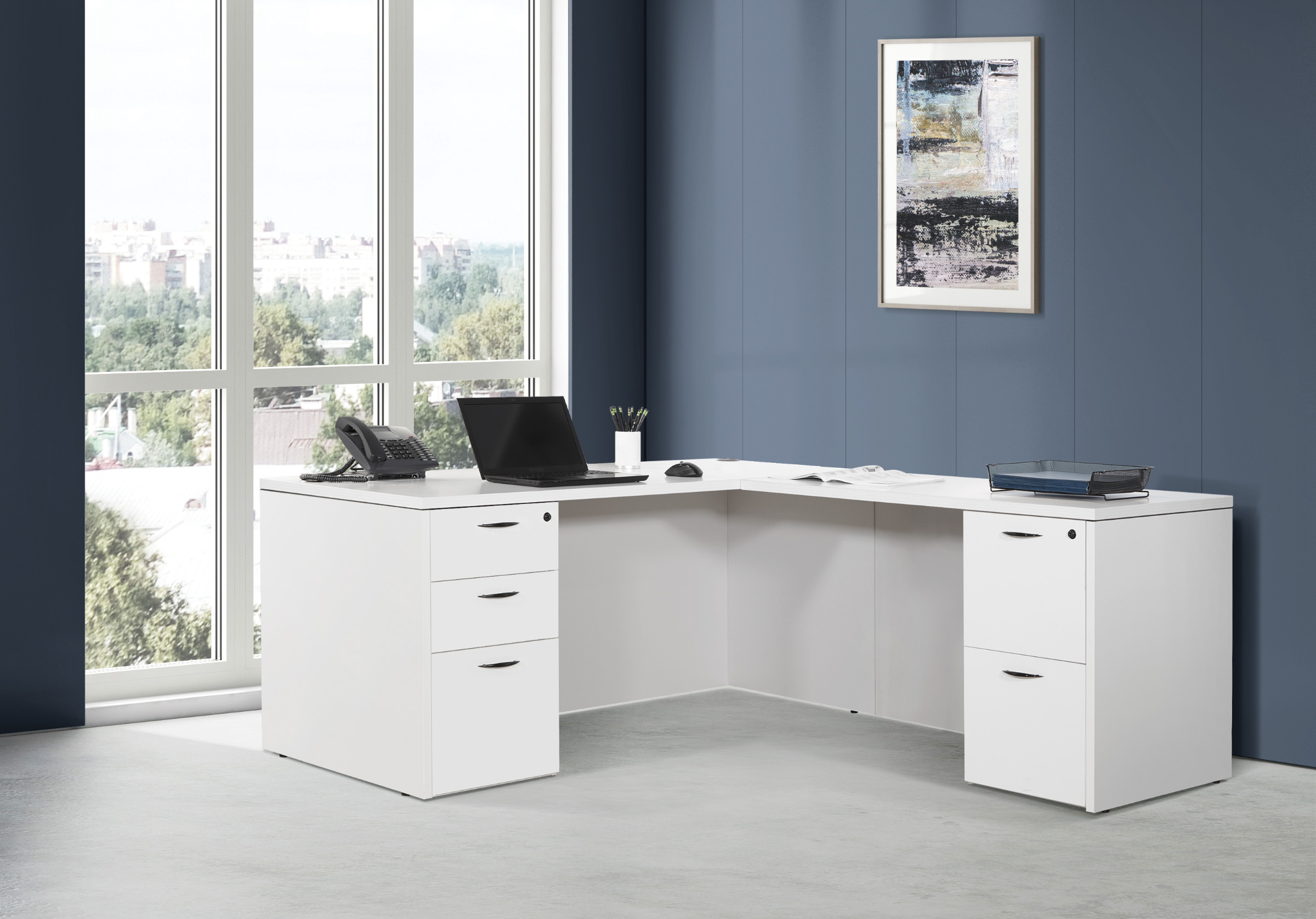 L shaped desk large l shaped desk contemporary l shaped desk white space view 1