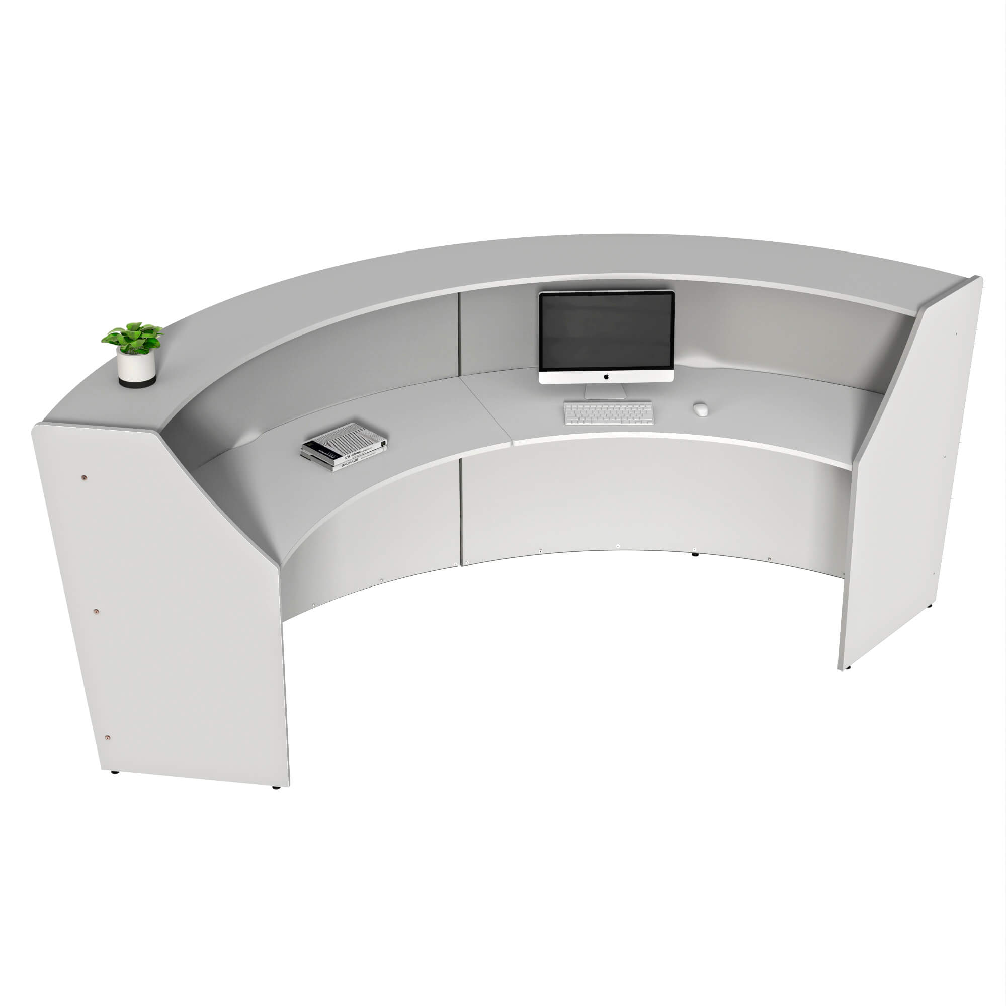 Li1 elegant modern reception desk inside view 1