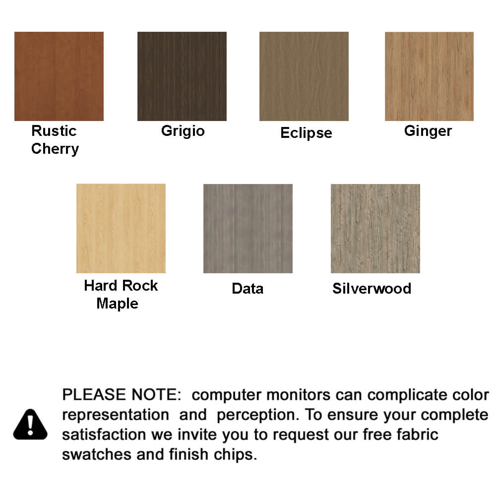 Angularglass office reception desk color swatch