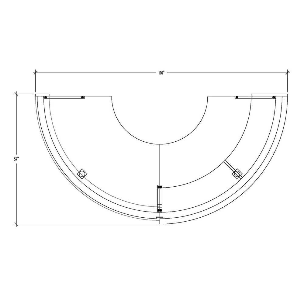 Impress cool reception desk plan