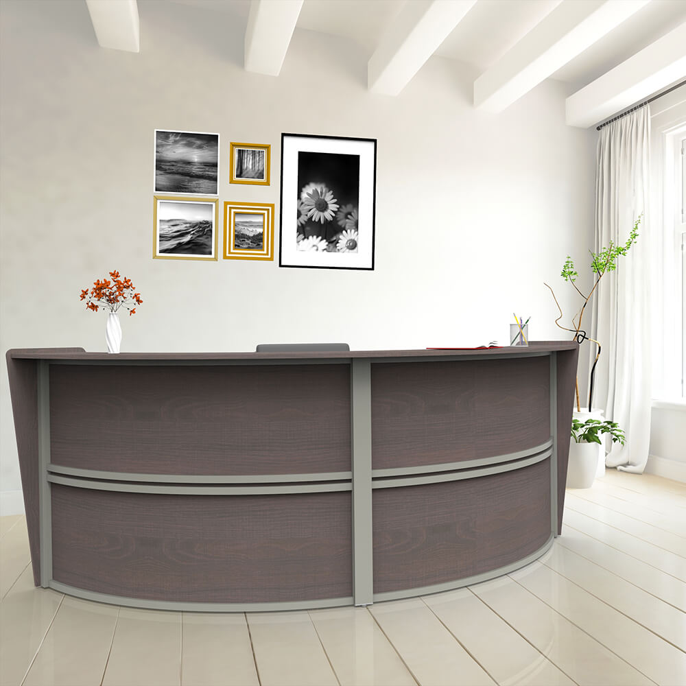 Office reception desk elegant modern reception desk