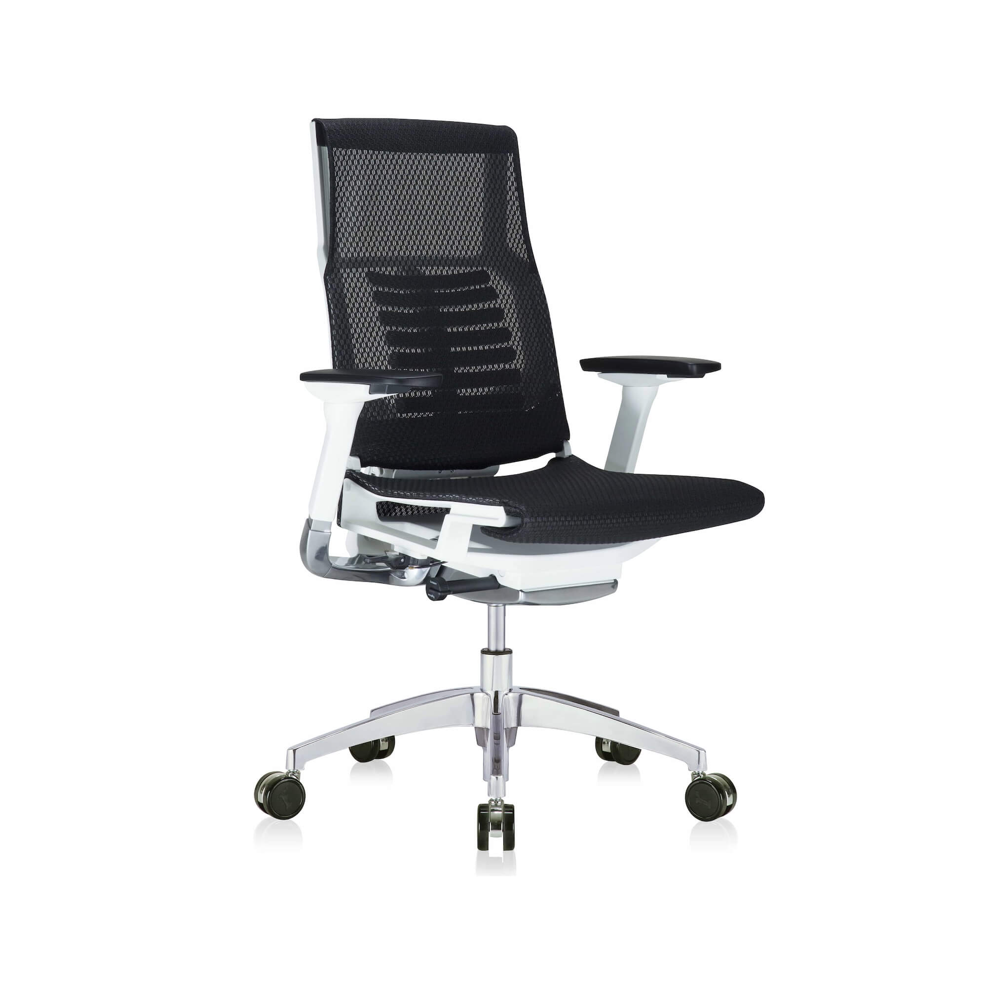 Office furniture chairs office desk chairs executive ergonomic office chair for sciatica black and white frame angle view Office furniture chairs office desk chairs executive ergonomic office chair for sciatica black and white frame angle view
